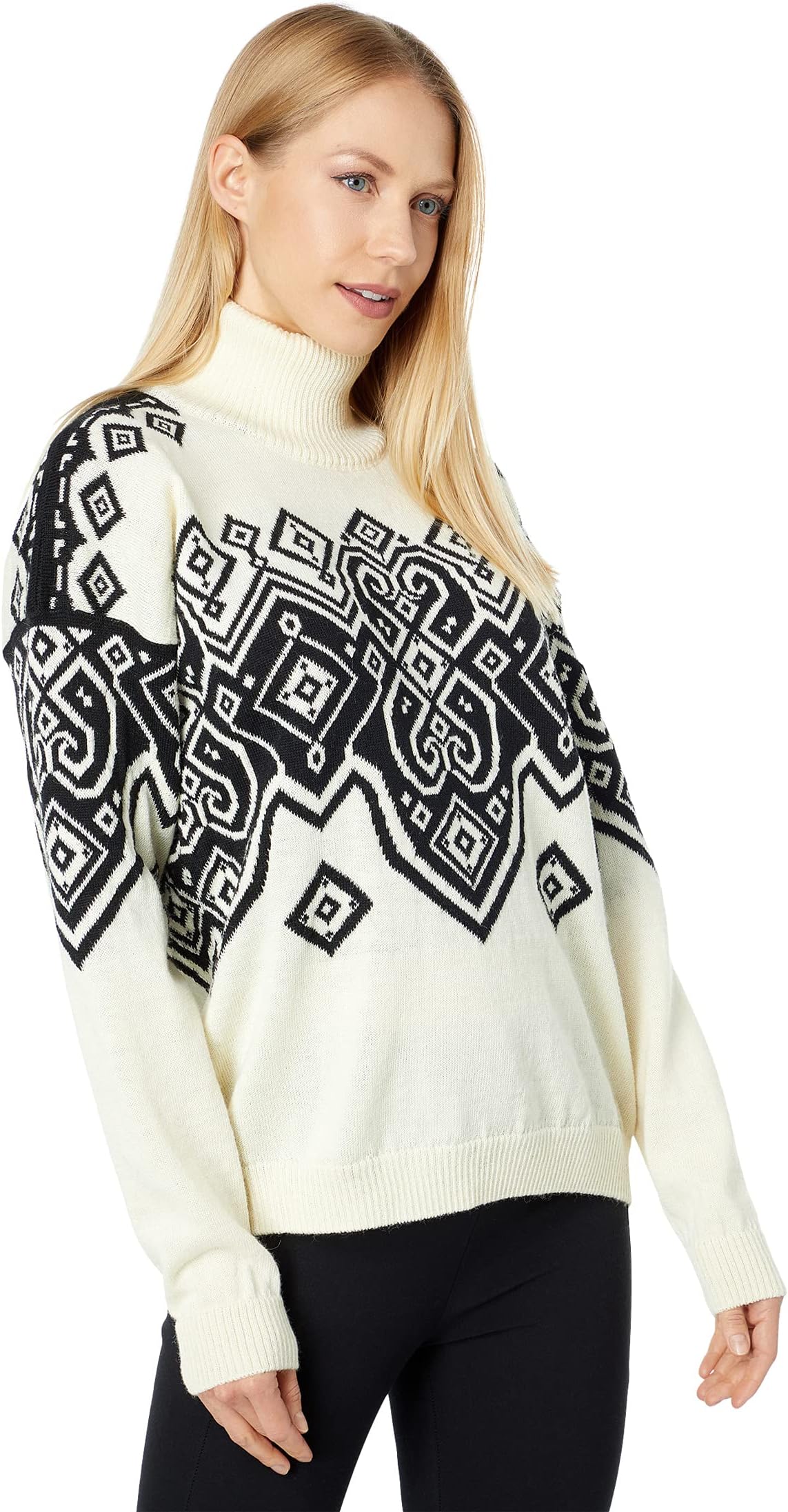 

Свитер Dale of Norway Falun Heron Sweater, цвет Off-White/Black 1