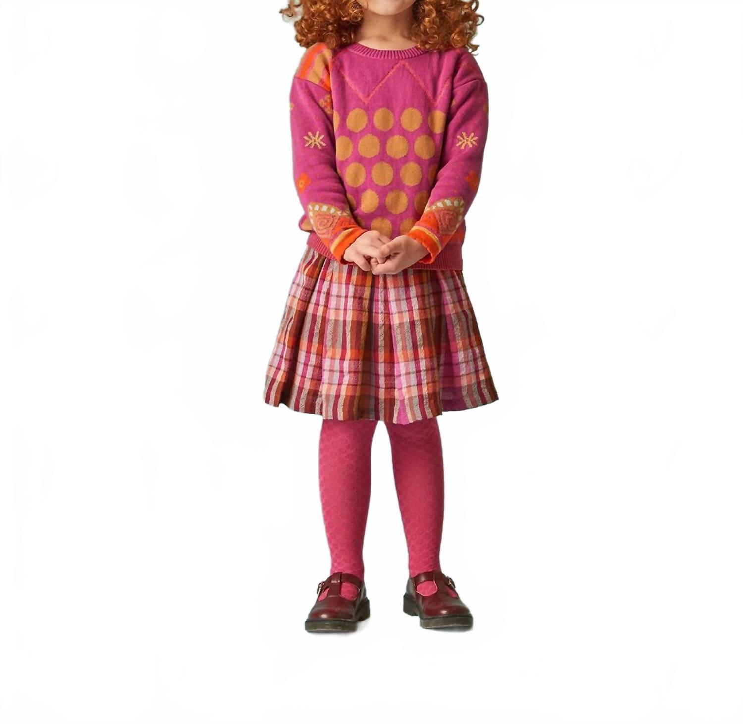 

Юбка-мини в клетку Ska Check для девочек, цвет Bach/выжженная хна Oilily, Check Bach/Burnt Henna