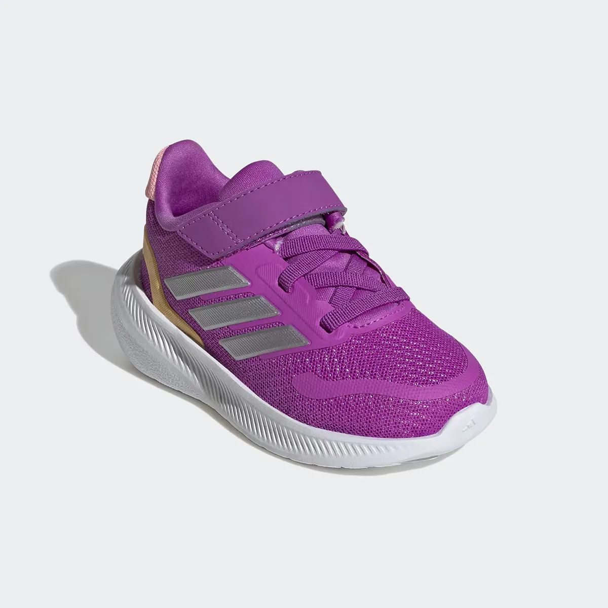 Кроссовки для бега Adidas Runfalcon 5 для малышей, цвет Violeta — фото 2