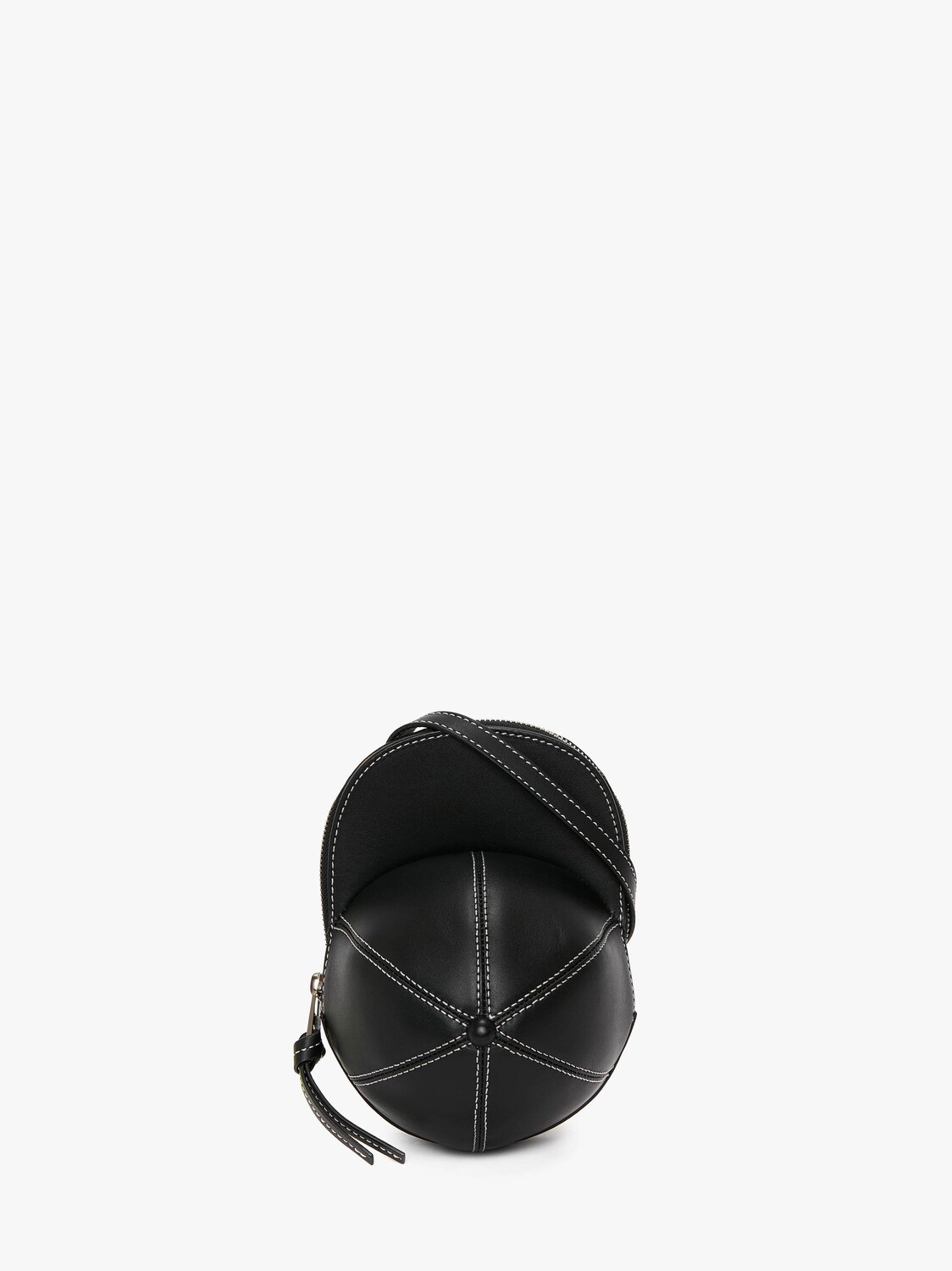 

Кожаная сумка JW Anderson через плечо, черный