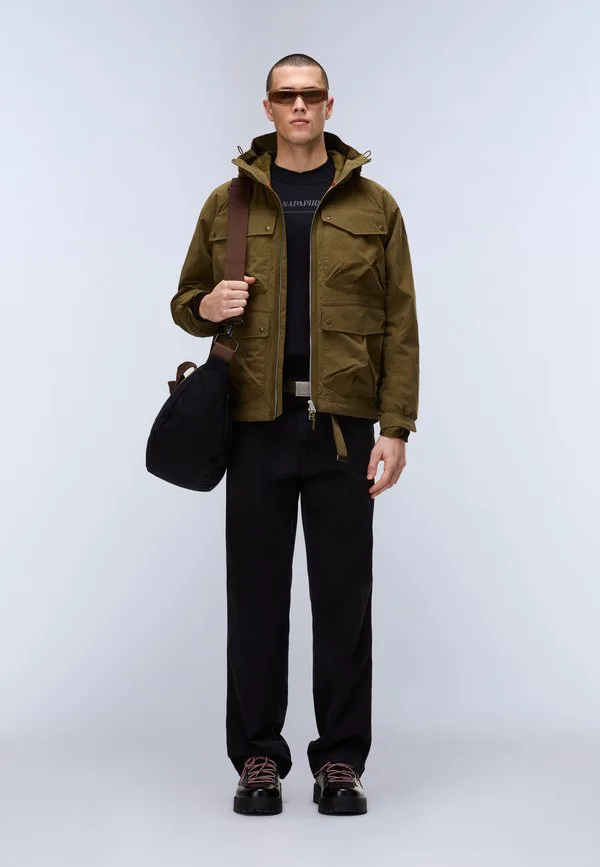 Детская куртка arivalto для межсезонья Napapijri, Dark Olive — фото 2