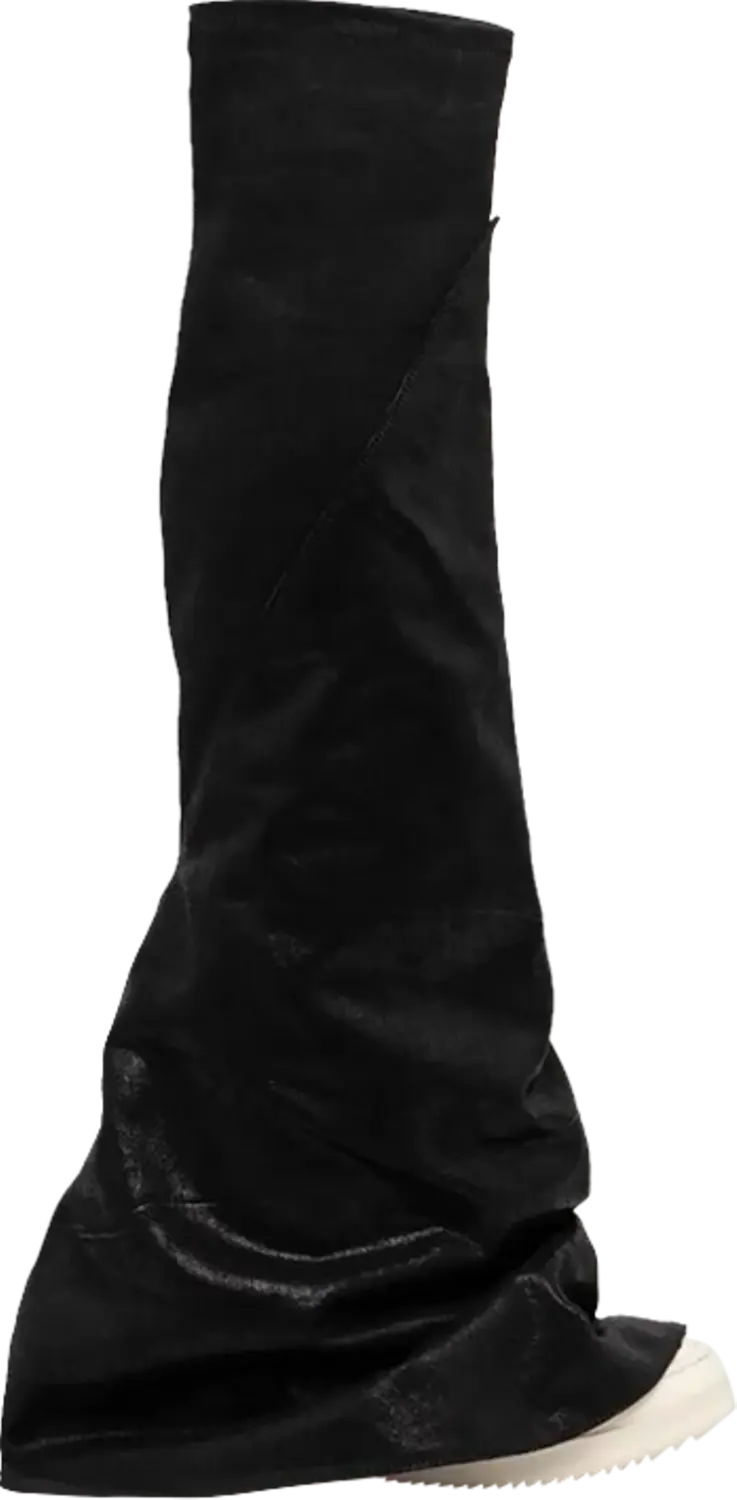 

Кроссовки Rick Owens Wmns DRKSHDW Fetish Denim Boot 'Black Milk', черный