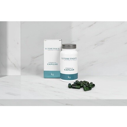 Luxmetique Capilar Formula, нутрикосметика для ухода за волосами и лечения — ежемесячный формат, 60 капсул — фото 2