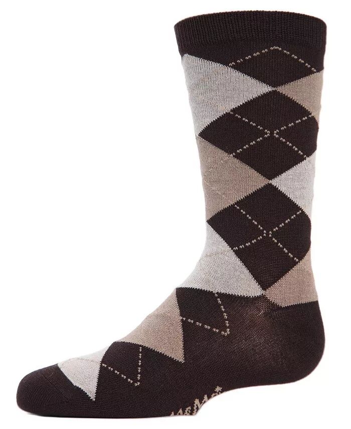 

Носки Big Boys Classic Argyle из хлопковой смеси MeMoi, коричневый