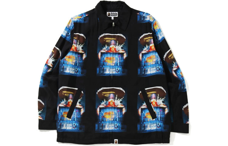 

Bape Куртка Мужская A Bathing Ape, черный