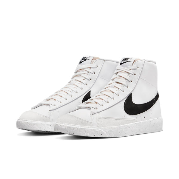 Кроссовки blazer mid white black' Nike, белый — фото 3