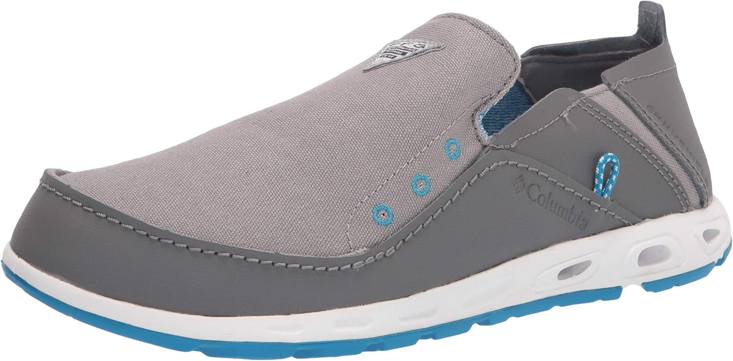 

Кроссовки Columbia Men's PFG Bahama Vent Boat Shoe, Ti Titanium/Pool