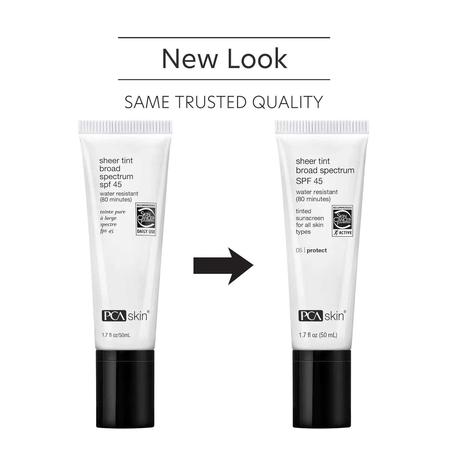PCA SKIN Sheer Tint Broad Spectrum SPF 45 - Универсальный тонирующий водостойкий увлажняющий солнцезащитный крем для использования как самостоятельно, так и под тональный крем и макияж (43 мл) — фото 2
