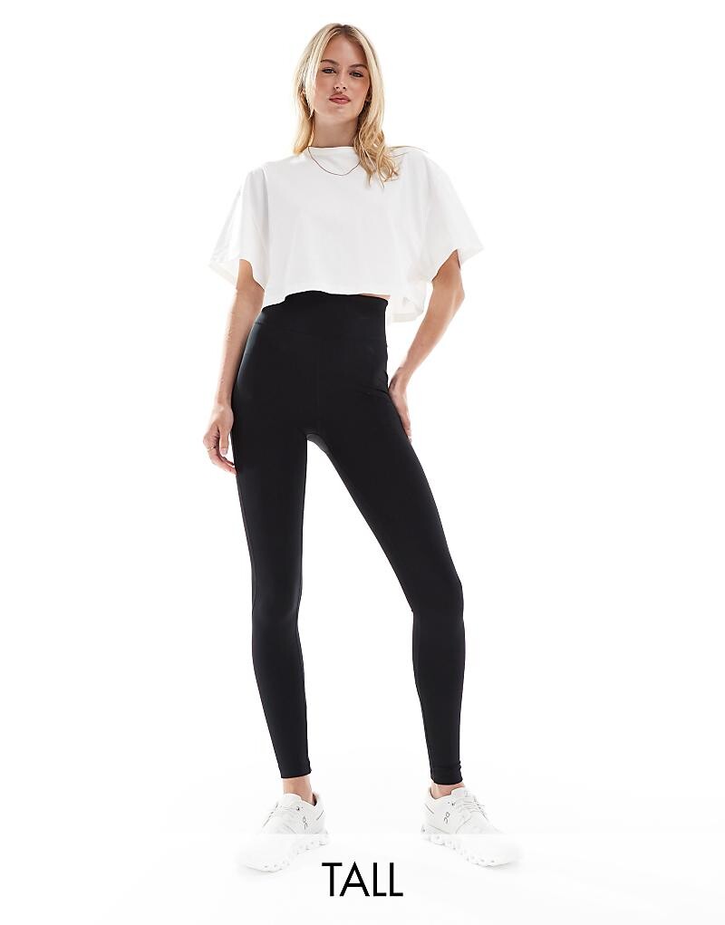 

Черные леггинсы для спортзала ASOS 4505 Tall Icon