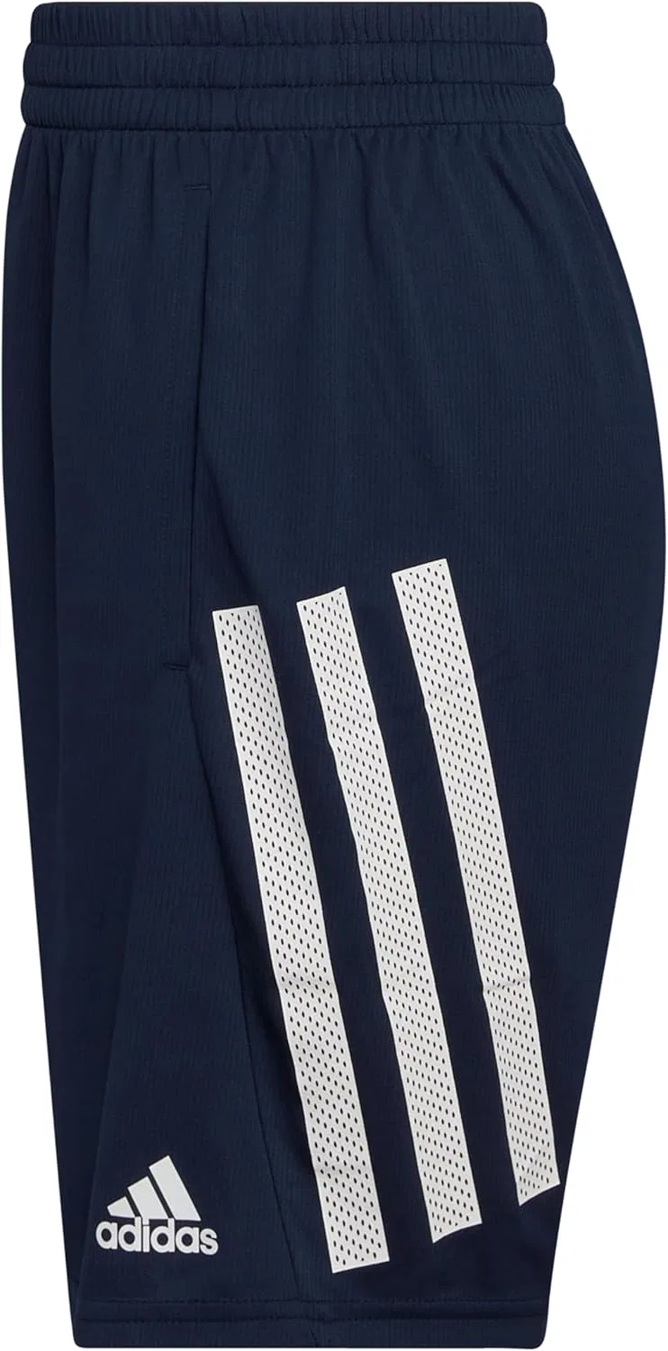 Детские шорты Adidas Boys Elastic Waistband Bold 3s, Collegiate Navy — фото 2