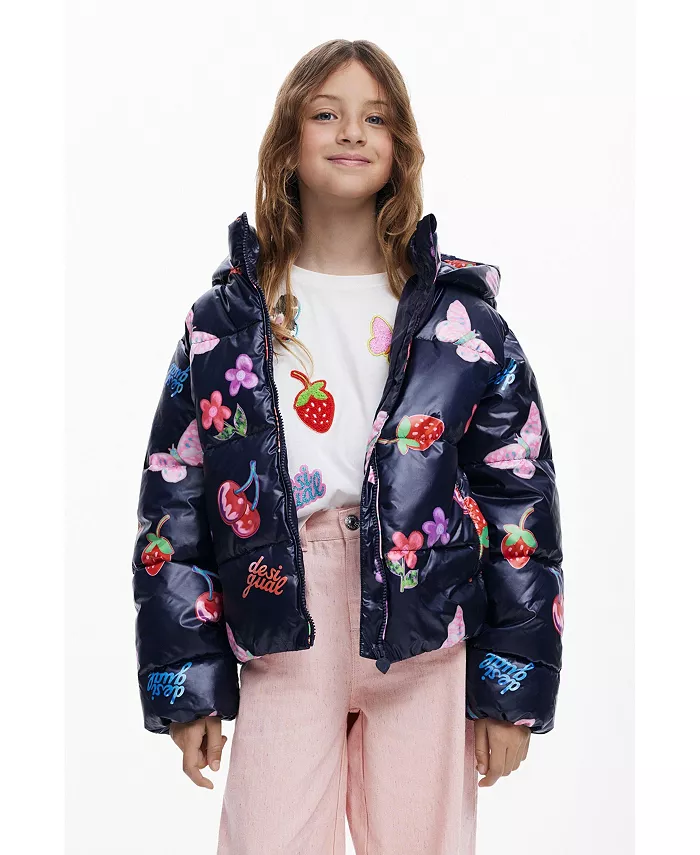 

Детская утепленная куртка Colage Desigual, синий