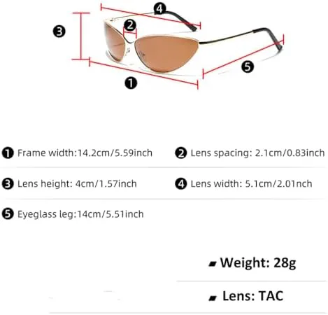 

Солнцезащитные очки унисекс «кошачий глаз» в стиле ретро для женщин, металлическая оправа, мужские зеленые и коричневые солнцезащитные очки MTZJH, Silver With Gray