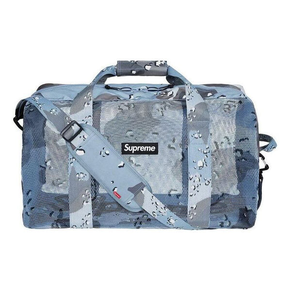 

Сумка big duffle bag 'teal black white' Supreme, мультиколор