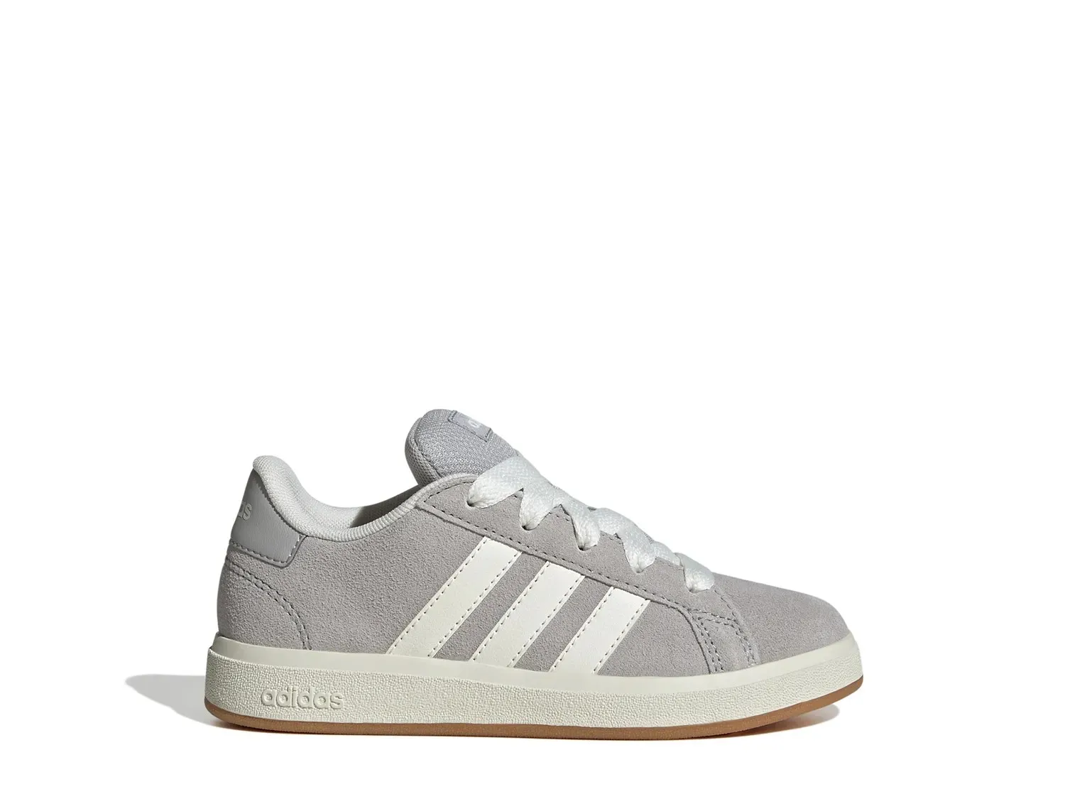 Кроссовки Adidas Grand Court '00s Sneaker - Kids, серые — фото 3