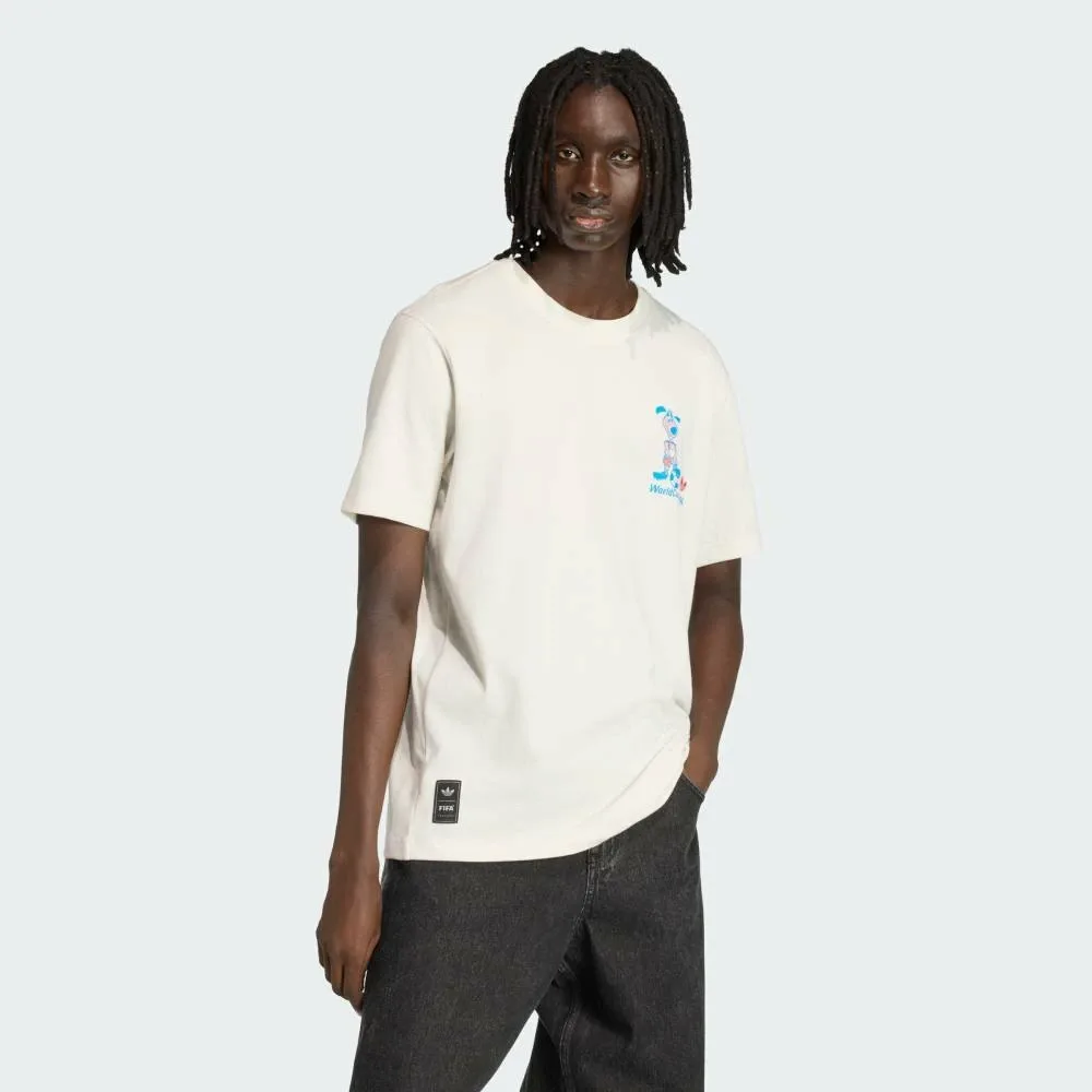 Футболка с коротким рукавом FIFA World Cup 26 Striker Mascot Adidas, white