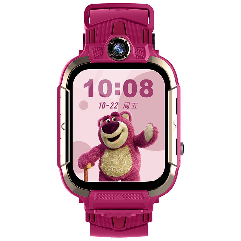 

Смарт-часы серии Strawberry Bear с поддержкой SIM, возможностью скачивания приложений, унисекс Disney