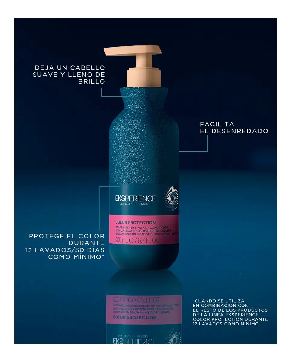 Кондиционер для защиты цвета Acondicionador Color Prot. 200 мл Eksperience — фото 2