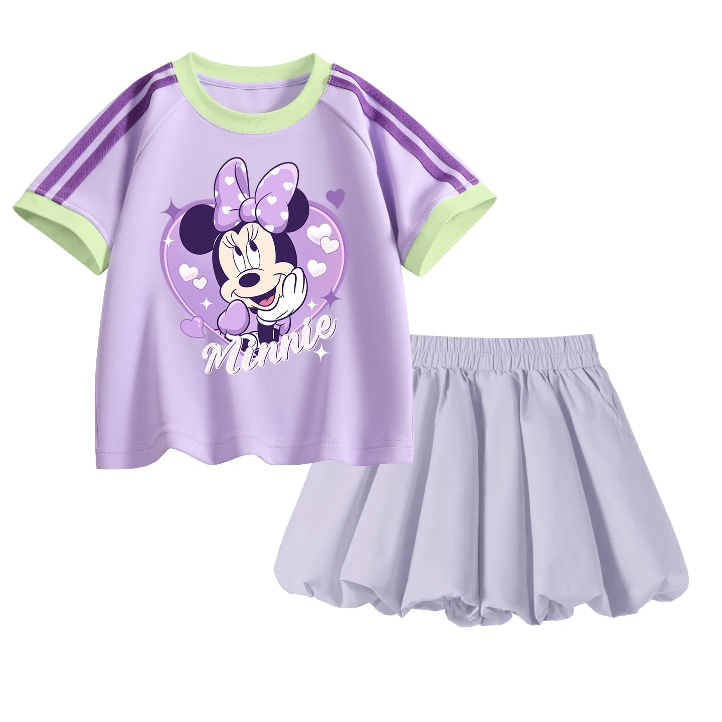 Спортивный костюм Disney Casual Sportswear 2 Pack для детей, фиолетовый