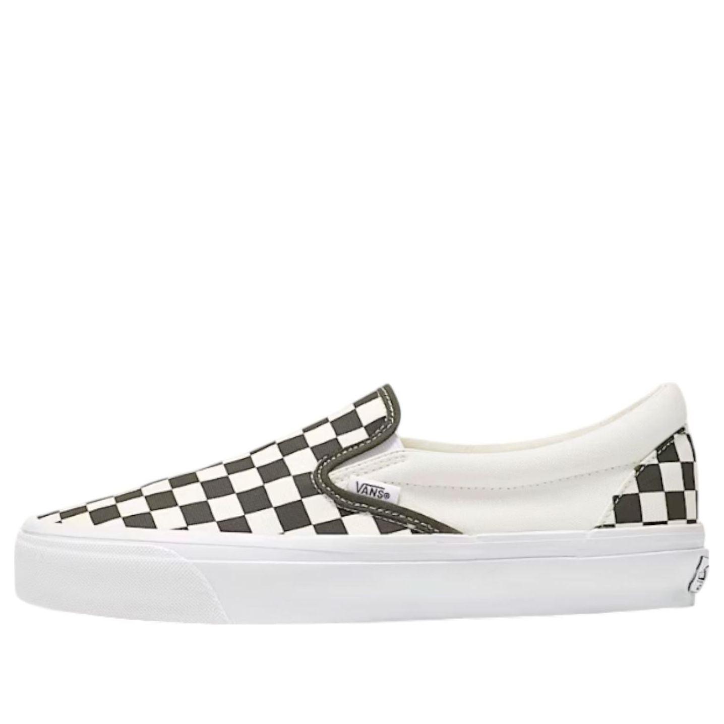 

Кроссовки Vans Classic Slip-On 98 LX Checkerboard 'Grape Leaf Green'