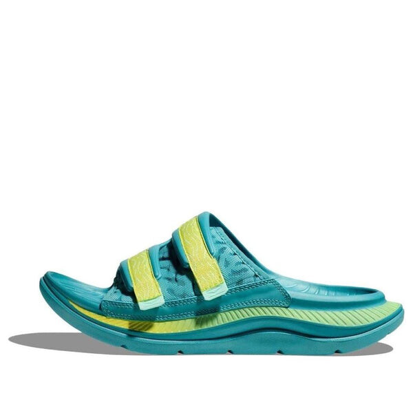 

Тапочки ora luxe 'ocean mist citrus glow' Hoka One One, мультиколор