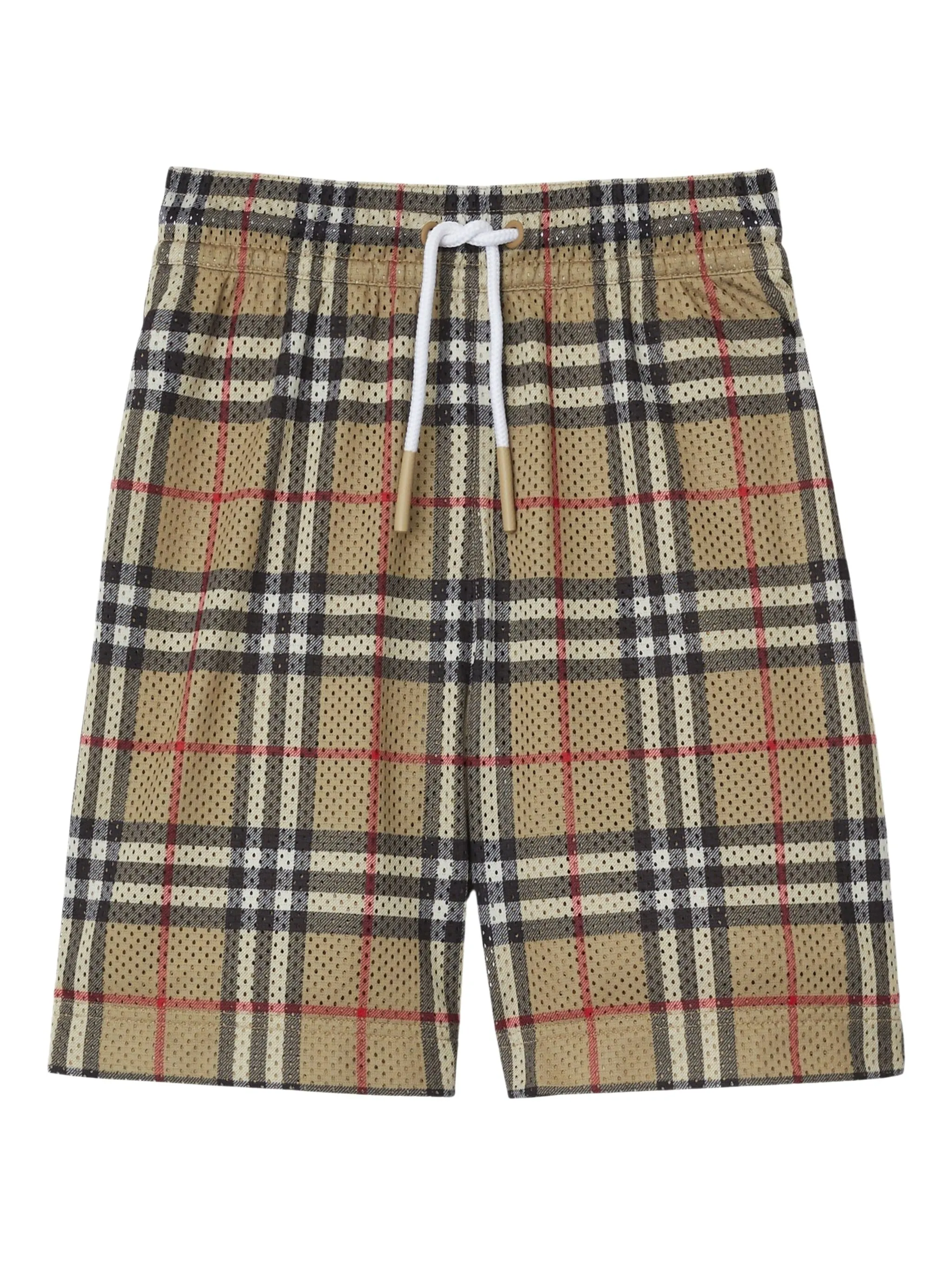 

Шорты в клетку Vintage Check Burberry Kids, бежевый