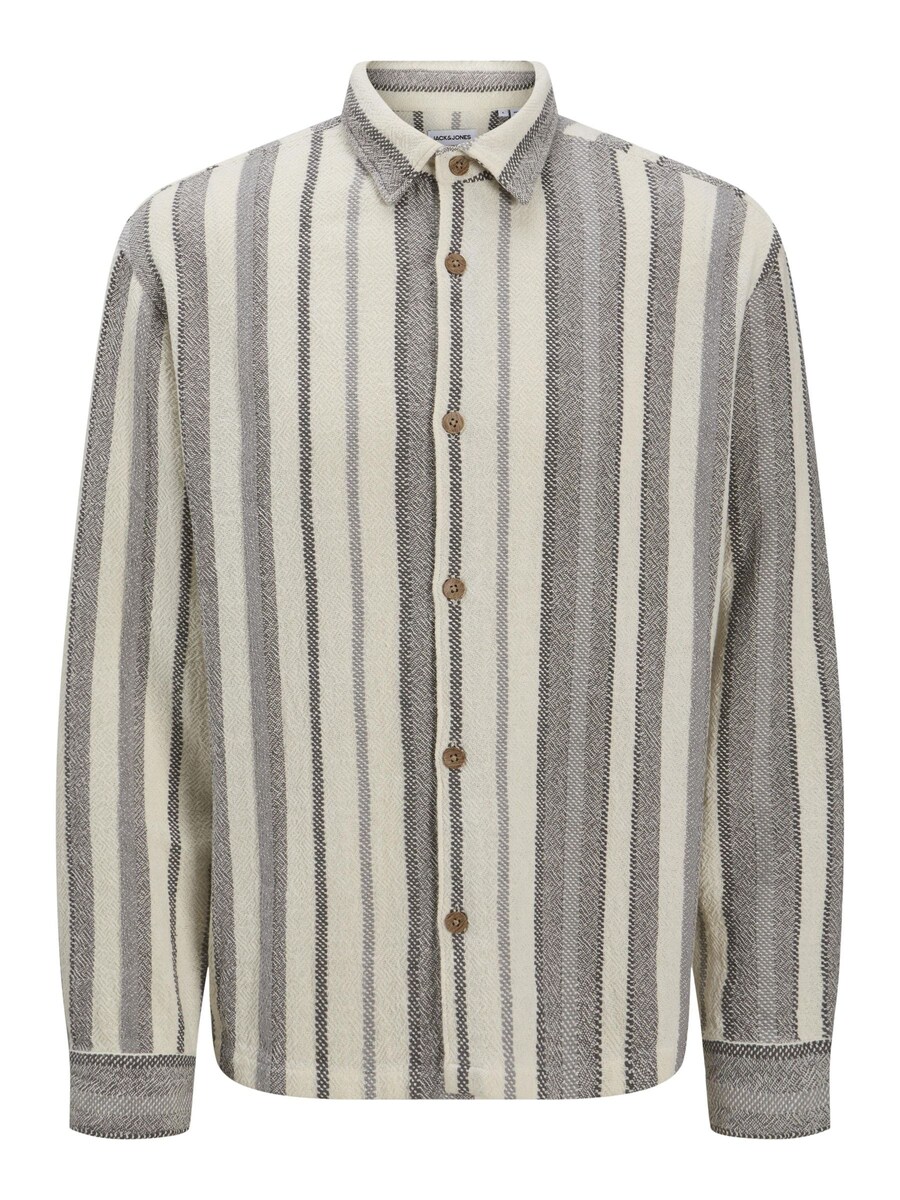 

Рубашка на пуговицах JACK & JONES Comfort fit Button Up Shirt, цвет grey/dark grey