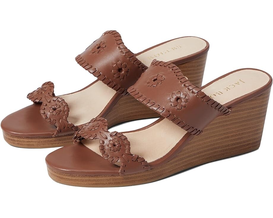 

Туфли Jack Rogers Caroline Wedge, цвет Mocha/Mocha