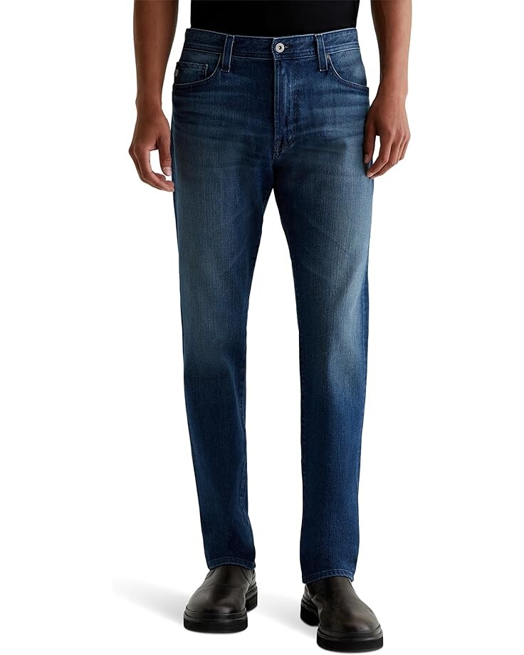 

Джинсы AG Jeans Everett Slim Straight Jeans in Museum, цвет Museum