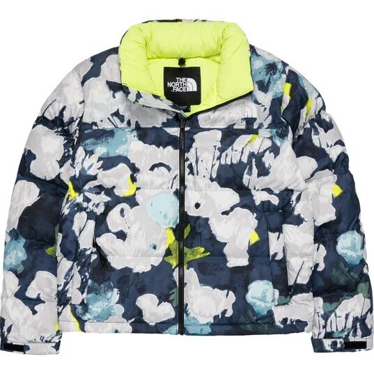 

The North Face 1996 куртка в стиле ретро женская, цвет Summit Navy Abstract Floral Print