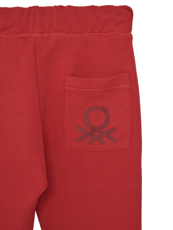 Спортивные брюки regular fit 3J68CF058 United Colors Of Benetton, красный — фото 3