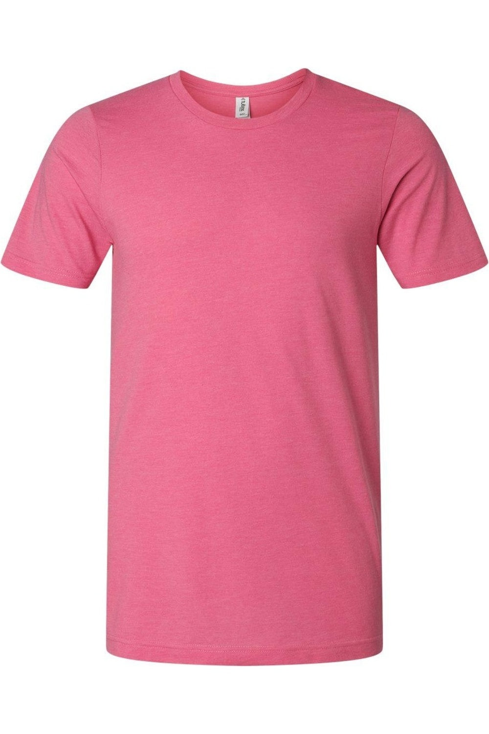 

Футболка Tultex Combed CVC, цвет heather charity pink