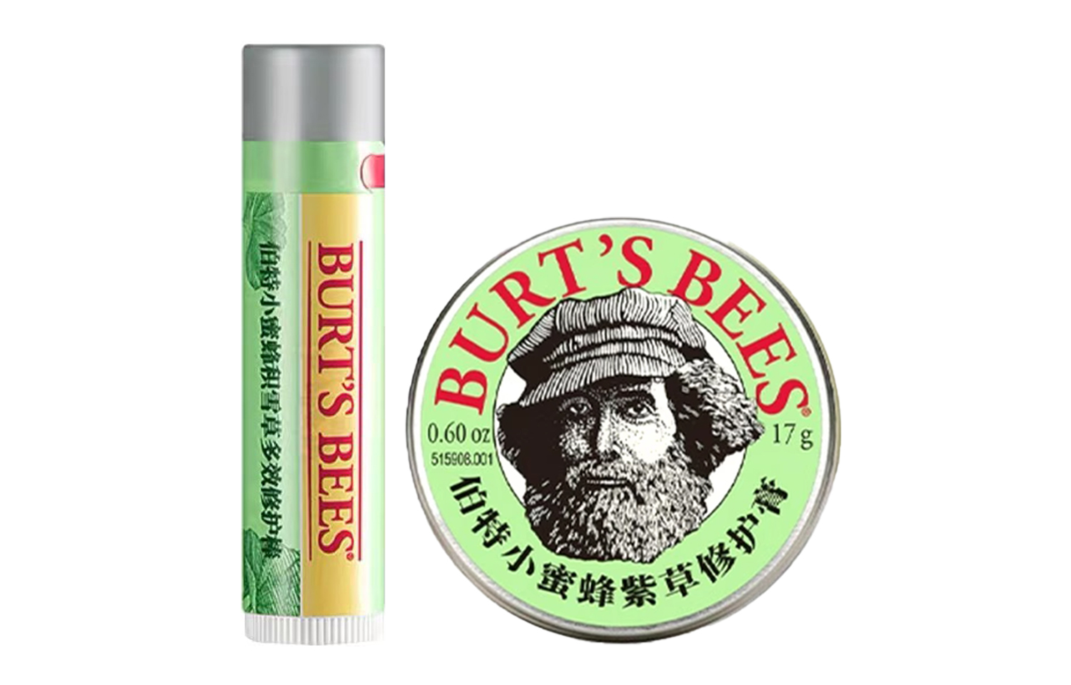 

BURT'S BEES Пурпурная травяная паста хелихризум стик комбо набор успокаивающий и восстанавливающий 4,25 г/118,2 мл+15 г
