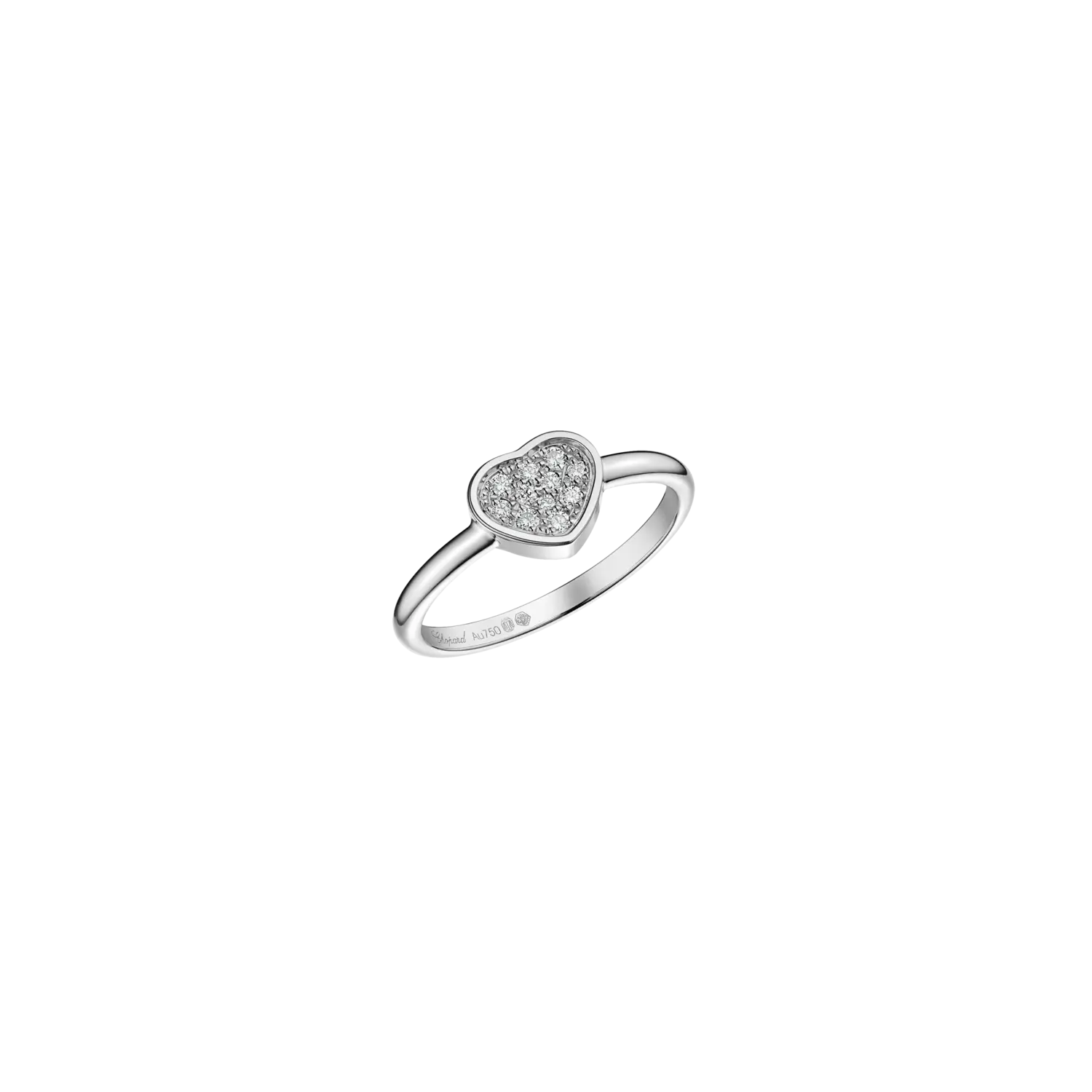 

Кольцо Chopard My happy hearts из белого золота с бриллиантами