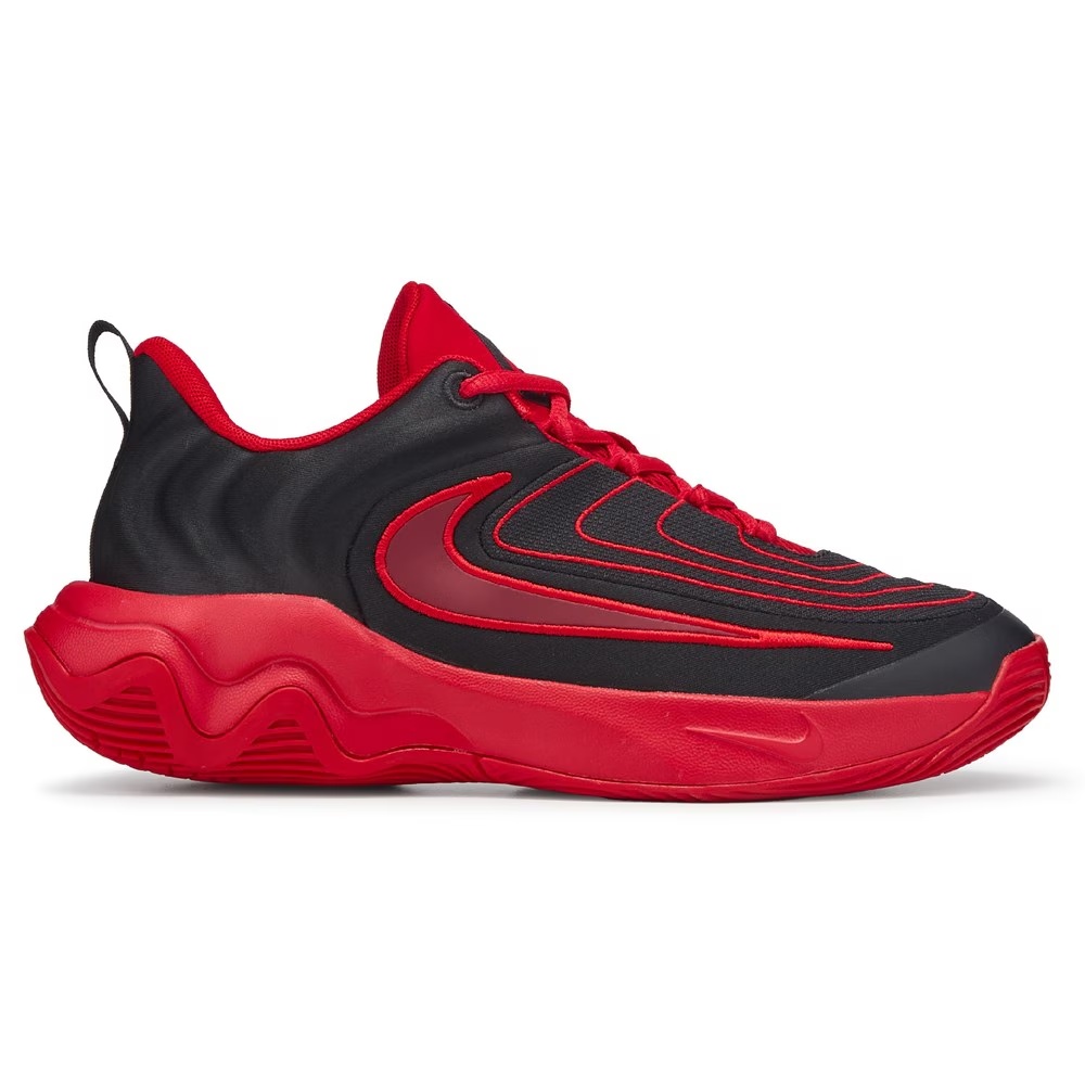 Детская баскетбольная обувь Giannis Immortality 4 от Nike, little/big kid, black/red — фото 2