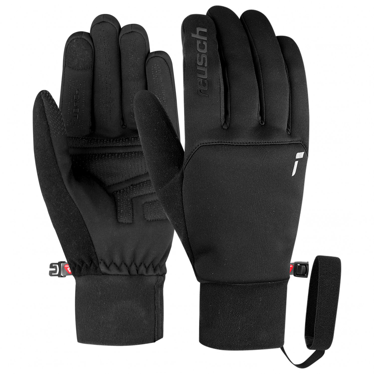 

Перчатки Reusch Backcountry TOUCH TEC, цвет Black/Silver