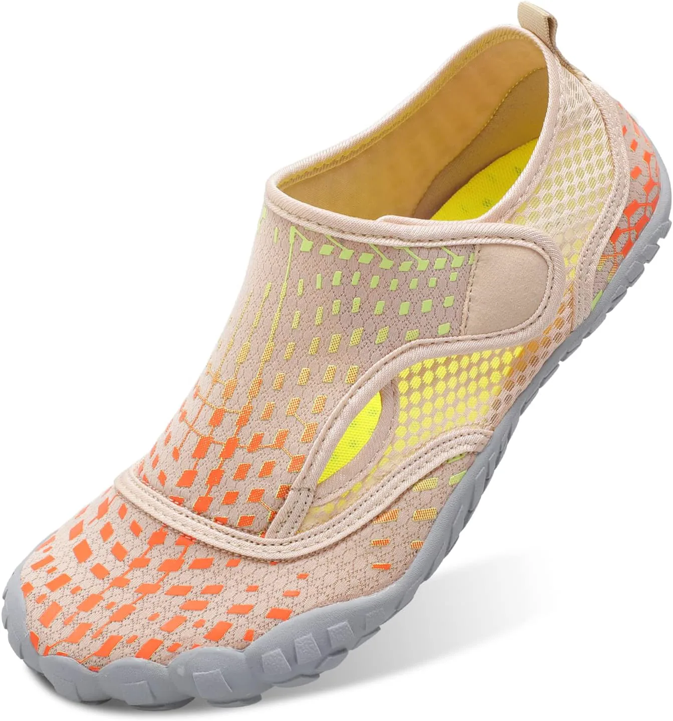 

Водные кроссовки Centipede Demon для женщин и мужчин, быстро сохнущие, для босоногой носки, для пляжа, хайкинга, дайвинга, лодок, реки и водных видов спорта, бежевый