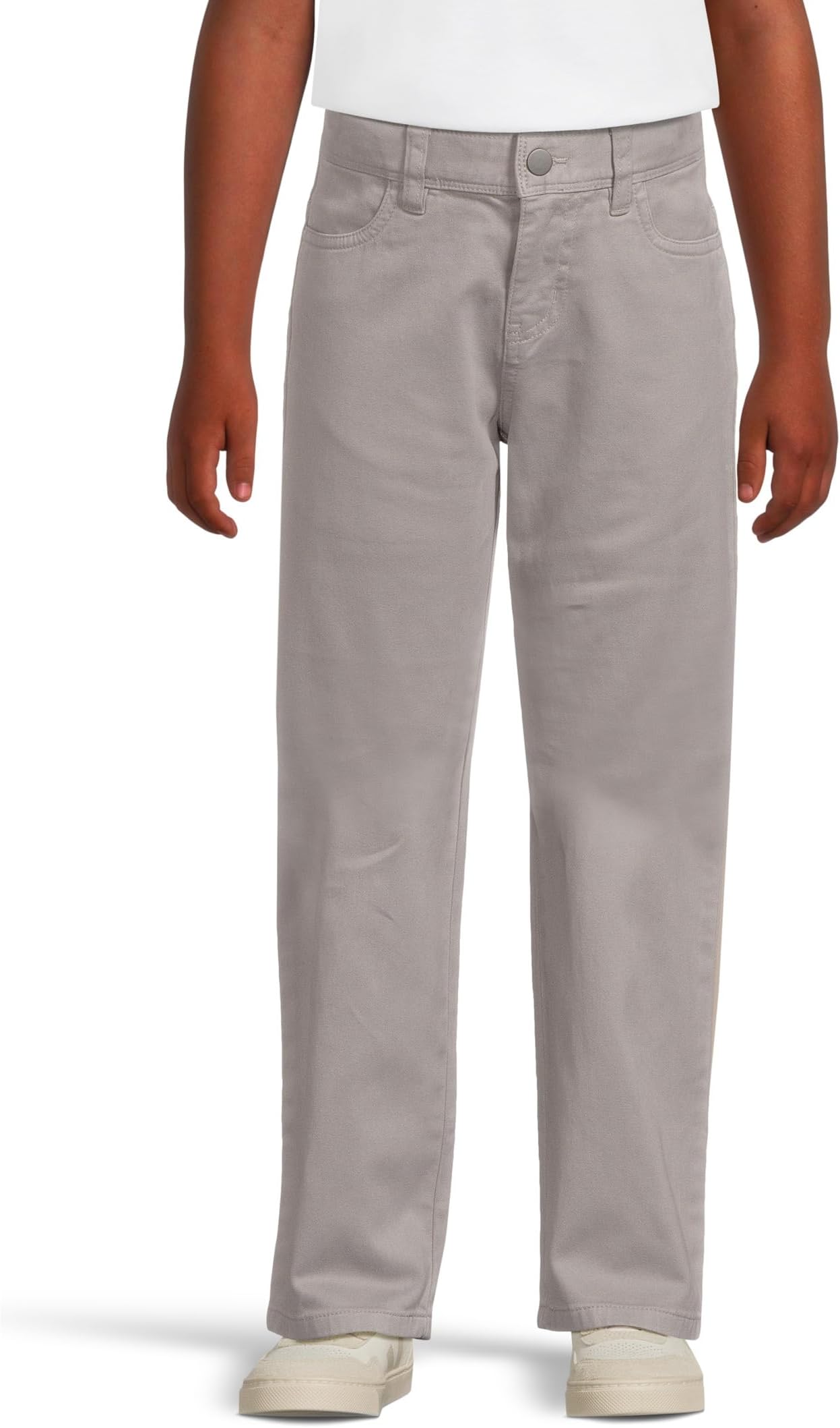 

Брюки Johnston & Murphy Kids Five-Pocket Pants, цвет Light Gray
