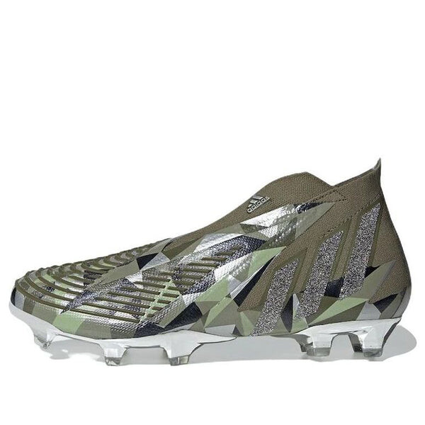

Кроссовки x swarovski predator edge fg Adidas, зеленый