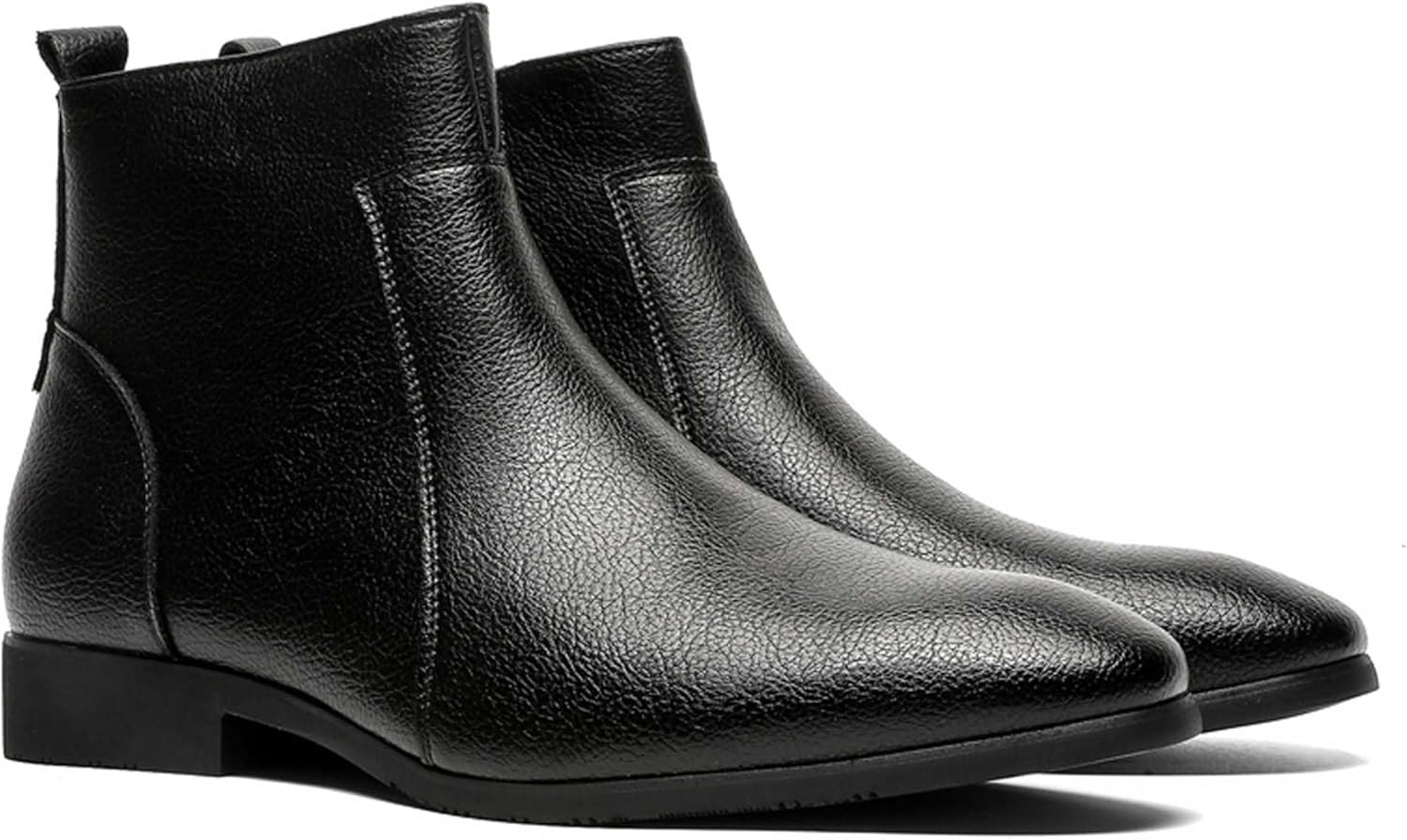 

Мужские ботинки челси, городские, деловые, офисные, формальные, с противоскользящим покрытием, удобные, повседневные, для банкета, свадьбы, униформы, церкви, танцев, вечеринки, костюма, платья, высокие кожаные ботинки Generic, черный