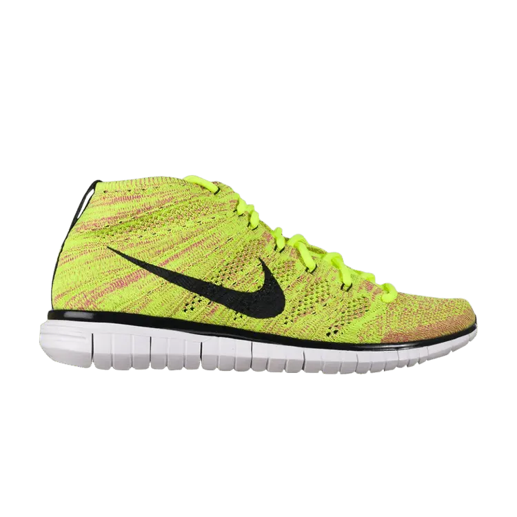 

Кроссовки Free Flyknit Chukka, желтый