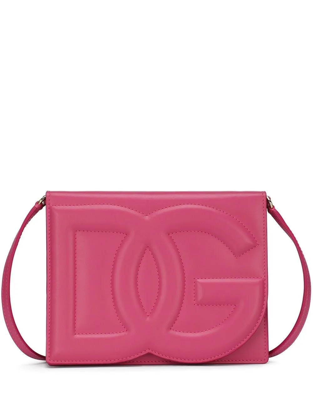 

Сумка через плечо с логотипом DG DOLCE & GABBANA, розовый