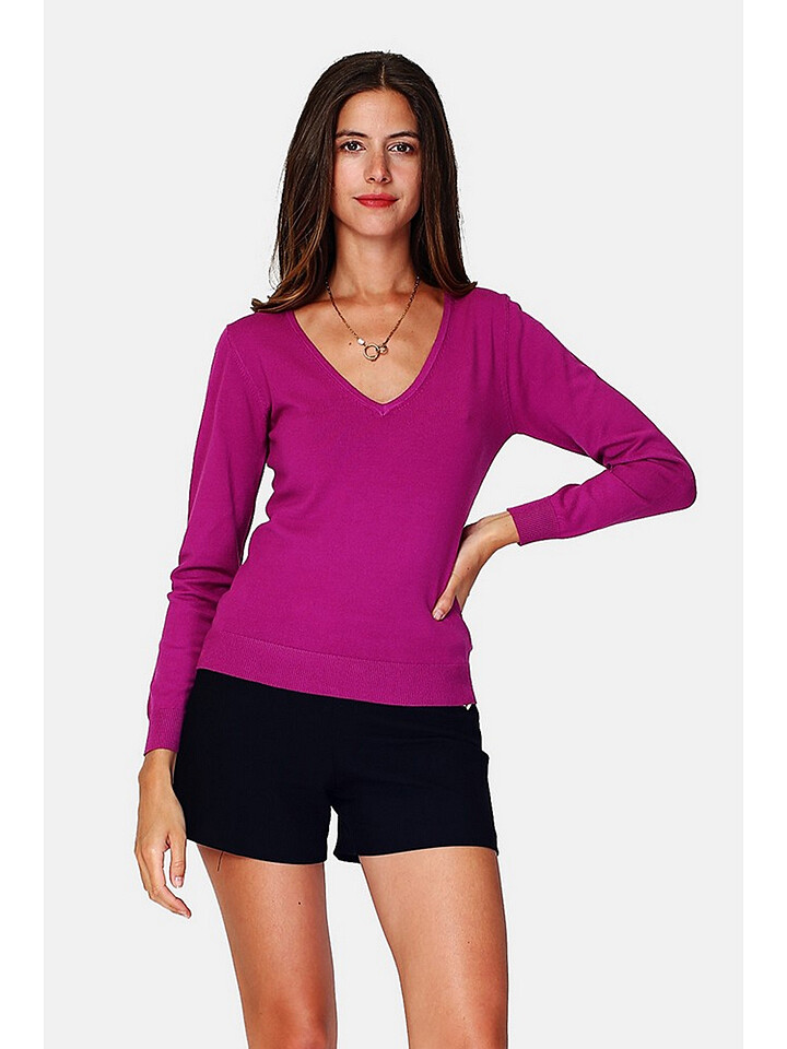 

Свитер William de Faye, фиолетовый