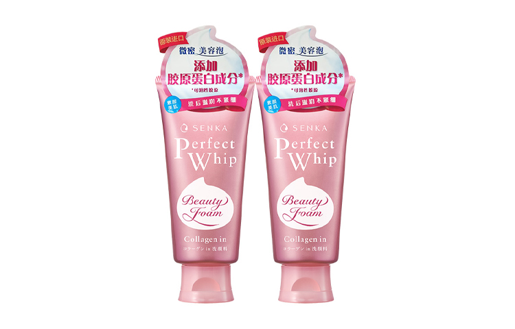 

SENKA Увлажняющая пенка для умывания с коллагеном и яичным белком