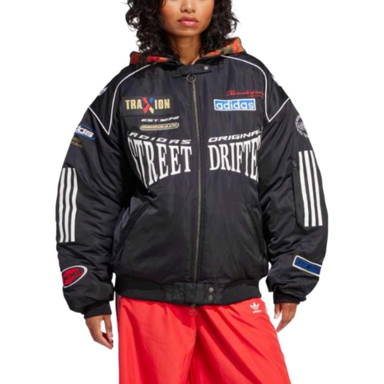 Adidas Rasant Moto Bomber Jacket 'Black' Adidas Originals — фото 2