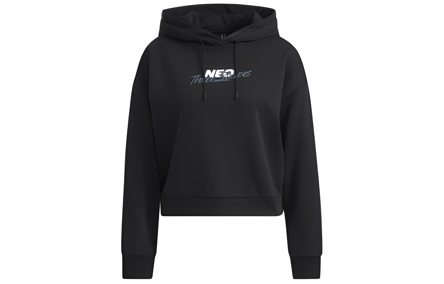 

Свитшот женский черный Adidas Neo