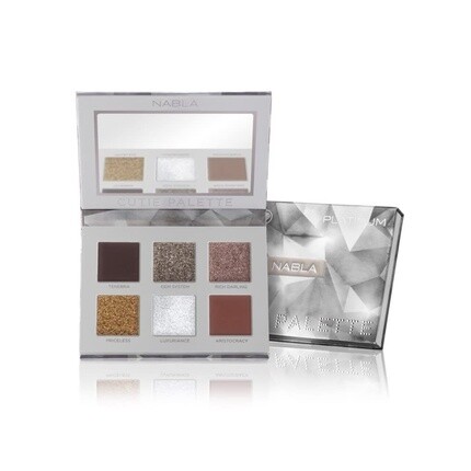 

Палитра теней для век Cutie Palette Platinum 8 г Nabla