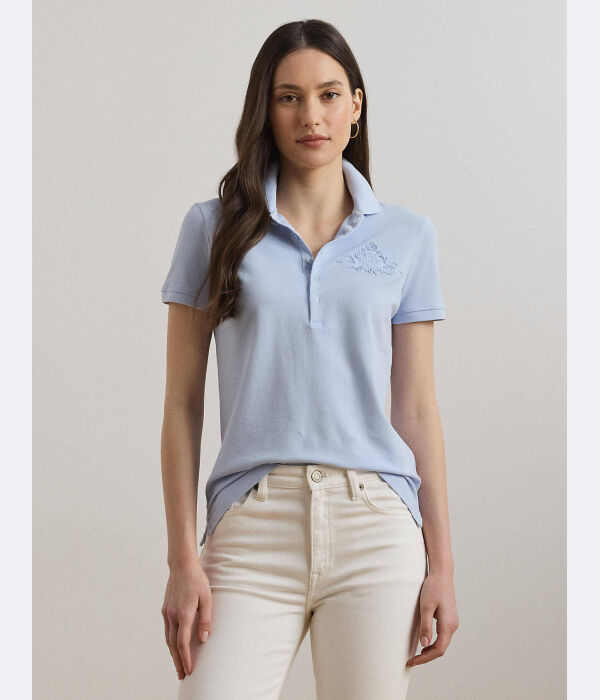 

Рубашка поло Regular fit Lauren Ralph Lauren, синий