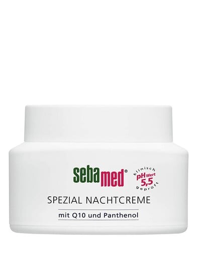 

Специальный ночной крем с Q10, 75 мл Sebamed, Anti-Ageing