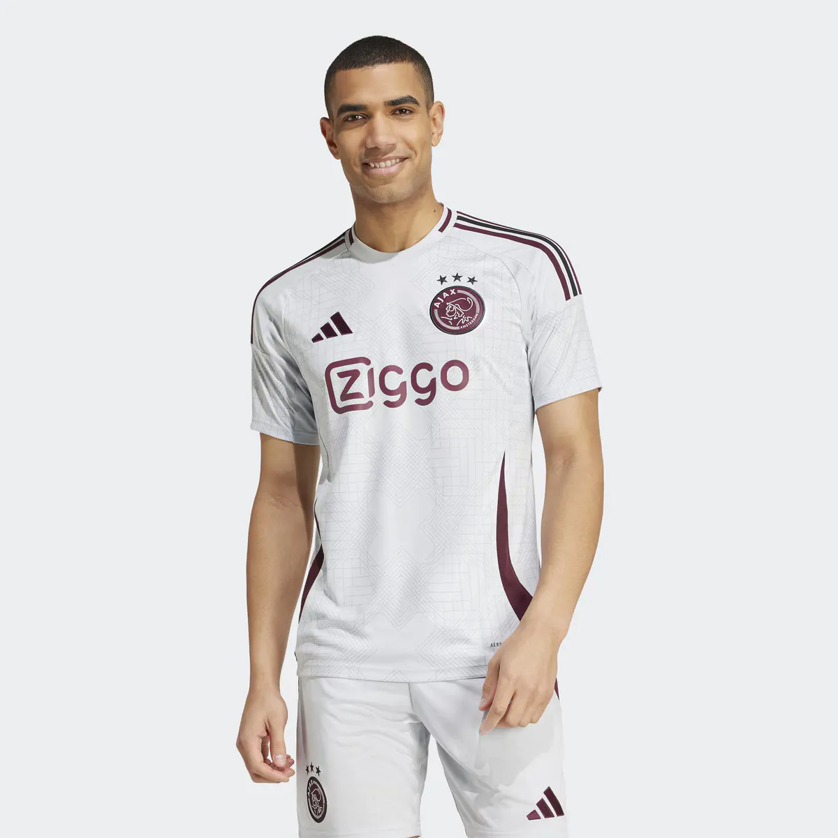 

Мужская 3-я форма Ajax FC 2024-2025 Adidas футболка, серый