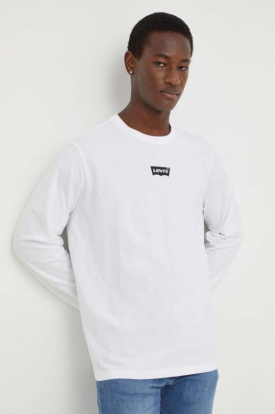 

Хлопковая рубашка с длинным рукавом Levi's, белый